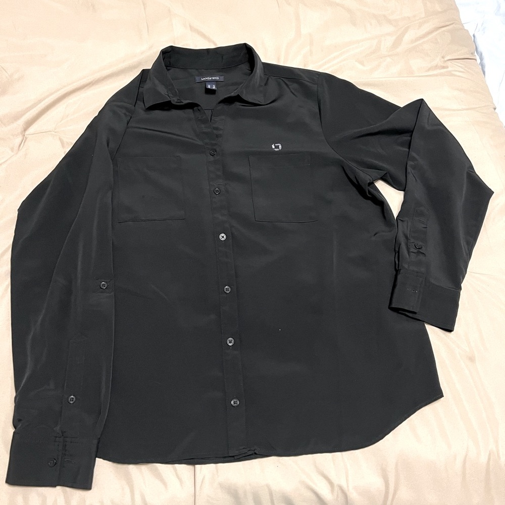 Chase Bank Uniform Button Blouse
